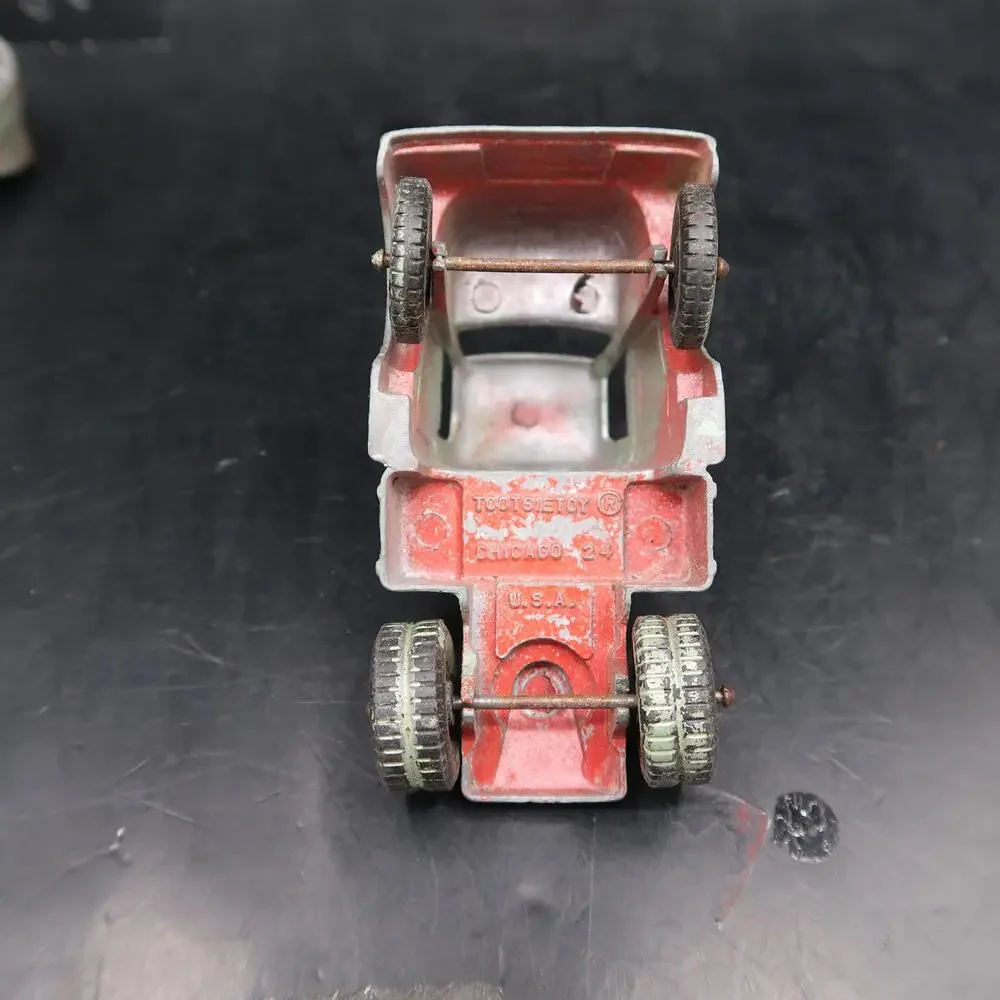 Tootsie Toys Tanker Truck Set of 2 Vintage 1940s Parts Repair See Photos